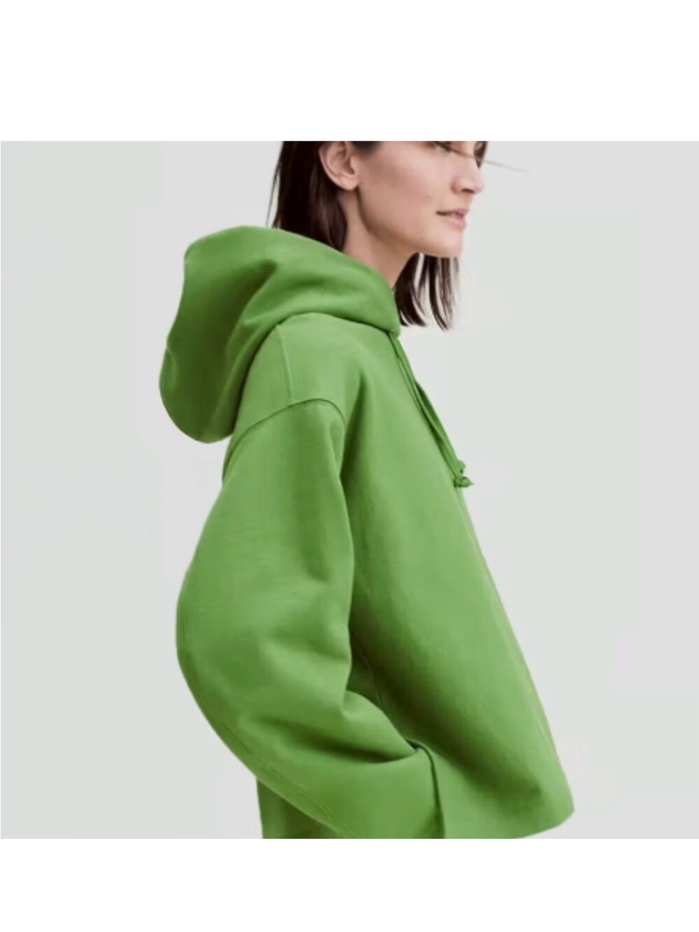 Uniqlo U Green Relaxed Hoodie